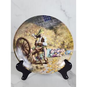 Grimm's Fairy Tales Rapunzel Year 1981 Porcelain 7 3/4" Plate Wall Decor Vintage